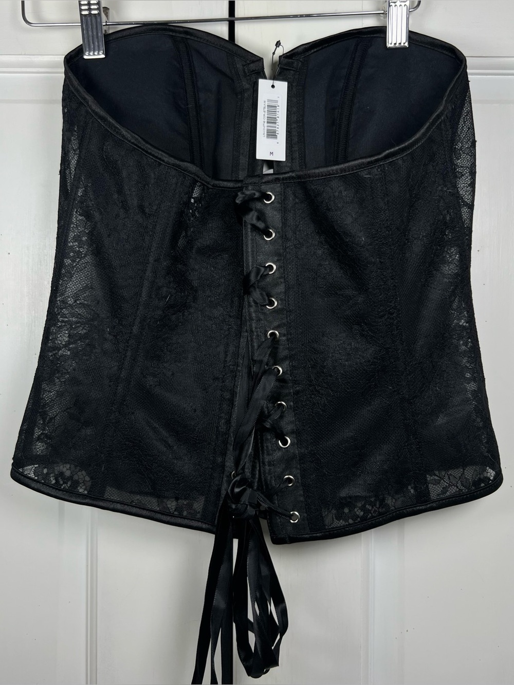 NWT Adore Me Ashoka Boned Corset Sheer Lace Size Medium - Picture 12 of 12
